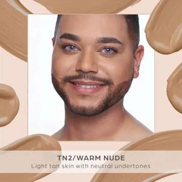 PUR Beauty 4-in-1 Tinted Moisturizer with SPF 20 - Hydrating Skin Tint Face Moisturizer, Primer & Foundation with Shea Butter, Aloe Vera & Vitamin B3 - Vegan Friendly, Paraben Free (Warm Nude)