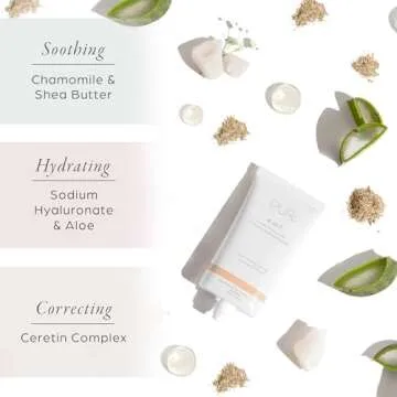 PUR Beauty 4-in-1 Tinted Moisturizer with SPF 20 - Hydrating Skin Tint Face Moisturizer, Primer & Foundation with Shea Butter, Aloe Vera & Vitamin B3 - Vegan Friendly, Paraben Free (Warm Nude)