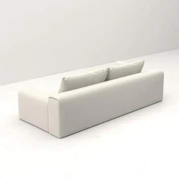 Acanva Modern Minimalist Sofa for Living Room and Lounge