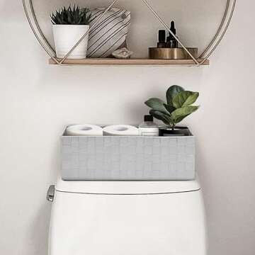 Versatile LOVSTORAGE Storage Baskets with Lids for Organization