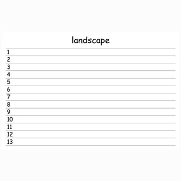 Colonial Cards: 100 Color Cardstock 4" x 6" Index Cards