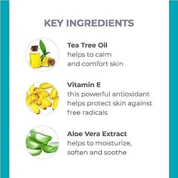 Derma E Tea Tree and Vitamin E Relief Cream – Deeply Moisturizing Formula for Irritated Skin
