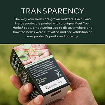 Gaia Herbs Black Elderberry Vegan Capsules for Immunity