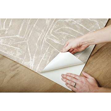 York Wallcoverings Urban Chalk Neutral & Pearl Premium Peel and Stick Wallpaper