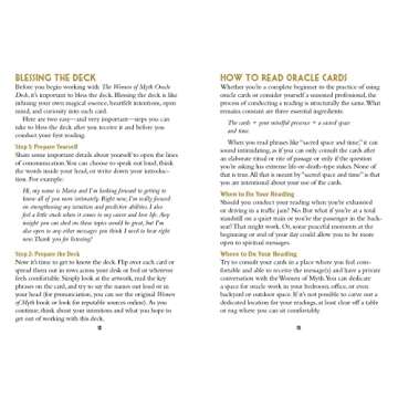 Women of Myth Oracle Deck for Insightful Guidance