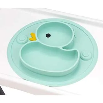 Silicone Detachable Toddler Meal Tray - Portable Non-Slip Suction Cup for Kids Babies and Kids1