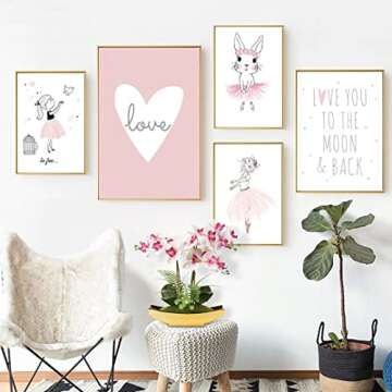 Briful Orchids Artificial Flowers 15" Light Pink Phalaenopsis Orchid with Gold Pots Real Touch Faux Orchid Plant for Home Office Living Room Table Shelf Decor