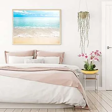 Briful Orchids Artificial Flowers 15" Light Pink Phalaenopsis Orchid with Gold Pots Real Touch Faux Orchid Plant for Home Office Living Room Table Shelf Decor