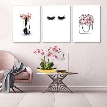 Briful Orchids Artificial Flowers 15" Light Pink Phalaenopsis Orchid with Gold Pots Real Touch Faux Orchid Plant for Home Office Living Room Table Shelf Decor