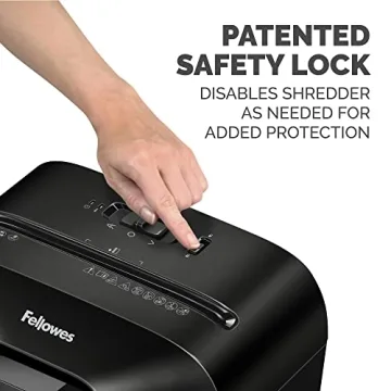 Fellowes LX41 Micro-Cut Shredder for Home Office Security