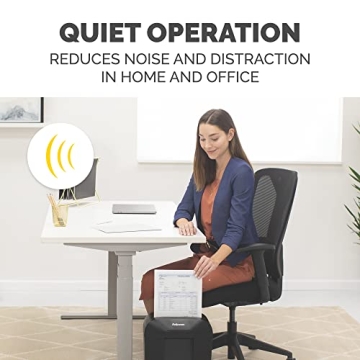 Fellowes LX41 Micro-Cut Shredder for Home Office Security