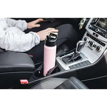 Simple Modern Kids Water Bottle with Straw Lid Vacuum Insulated Stainless Steel Metal Thermos Bottles | Reusable Leak Proof BPA-Free Flask for School | Summit Collection | 18oz, Sea Glass Sage