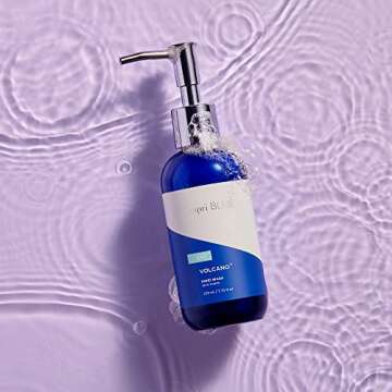 Capri Blue Hand Wash Soap - Liquid Luxury Hand Soap - Tropical & Fruity Scented Moisturizing Wash - Refillable Glass Pump Bottle - No Added Gluten, Parabens, or Sulfates (Volcano, 7.75 fl oz)