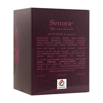 Ajmal Senora Eau De Parfum Spray 2.5 oz Women - Made in Dubai
