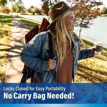 Kijaro Dual Lock Portable Camping Chairs - Comfort & Stability for All Outdoors