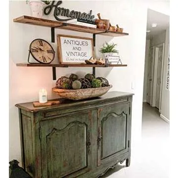 Premium Heavy-Duty Shelf Brackets - Stylish & Strong Shelving