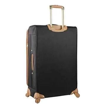 Steve Madden Unisex-Adult (Luggage only) Spinner, Harlo Black, One Size