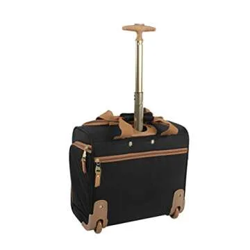 Steve Madden Unisex-Adult (Luggage only) Spinner, Harlo Black, One Size