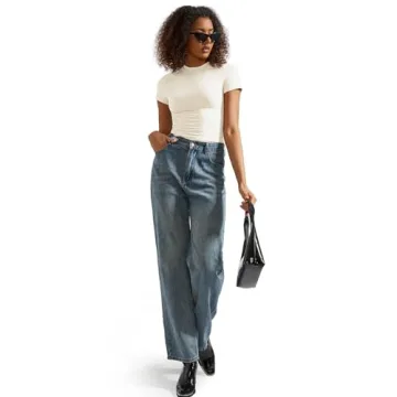 Shop SUUKSESS Women's Fitted Basic Tee for Comfort and Style