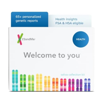 23andMe Health-only Service - Personal Genetic Reports & Health Insights - HSA Eligible