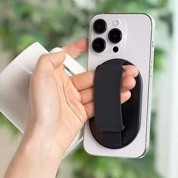 Sinjimoru Magnetic Phone Grip - Enhanced Comfort & Style for iPhone 16 15 14 13 12