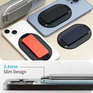Magnetic Phone Grip for iPhone, Strong MagSafe Holder