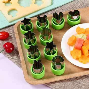 Vegetable Cutters Shapes Set for Fun Kids Cooking