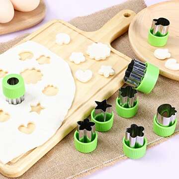 Vegetable Cutters Shapes Set for Fun Kids Cooking