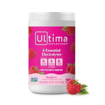 Ultima Replenisher Electrolyte Powder Raspberry Sugar-Free Hydration