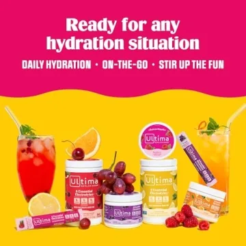 Ultima Replenisher Electrolyte Powder Raspberry Sugar-Free Hydration