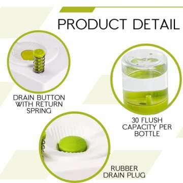 Brush Rinser Paint Brush Cleaner – Paint Brush Rinse Machine Fresh Water Cycle Rinser Tool for Painting Brush Watercolor Paints Cleaning Tool Art Supplies for Kids Paint Brush Rinser for Artist