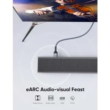 Highwings 8K HDMI Cable 2.1 - 48Gbps High Speed Performance