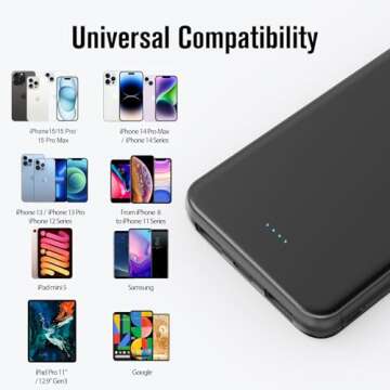 VANYUST S21 Portable Charger 10000mAh Fast Charging