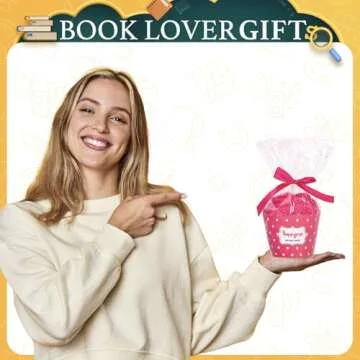 HAPPYPOP Book Lover Gifts for Women Females, Funny Reading Stocking Stuffers for Book Lovers Readers...