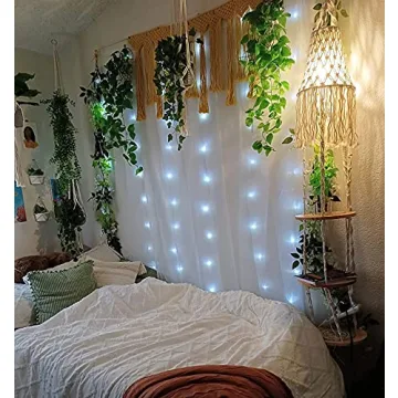 Elegant QIYIZM Boho Plug in Pendant Light for Your Home