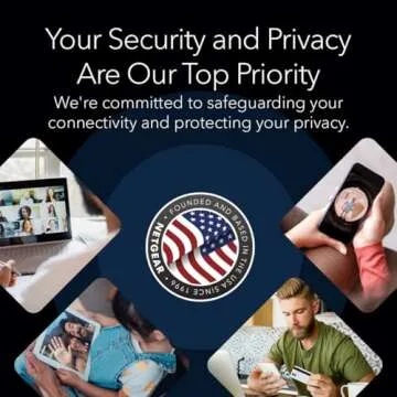 NETGEAR Nighthawk WiFi 6E Router (RAXE500) - Security Features, 12-Stream Gigabit Router AXE11000 Tri-Band Wireless Speed (Up to 10.8Gbps), New 6GHz Band, Coverage up to 3,500 sq. ft, 60 Devices