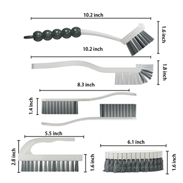Versatile CN1ST 6 PCS Cleaning Brush Set for Home
