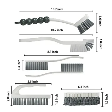 Versatile CN1ST 6 PCS Cleaning Brush Set for Home