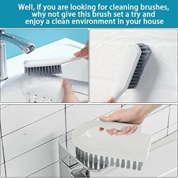 Versatile CN1ST 6 PCS Cleaning Brush Set for Home