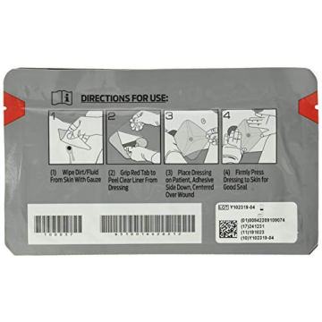 North American Rescue Hyfin Chest Seal Twin Pack for Safety