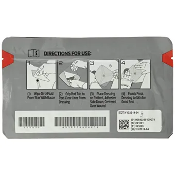 North American Rescue Hyfin Chest Seal Twin Pack for Safety