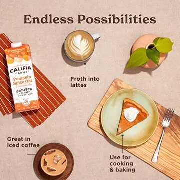 Pumpkin Spice Oat Barista Blend, Califia Farms 32oz