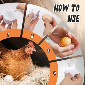 Silicone Egg Brush Cleaner, Egg Washer for Fresh Eggs, Egg Washing Scrubber Cleaning Tool