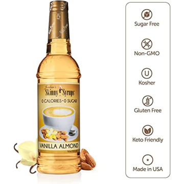 Sugar Free Vanilla Almond Syrup - Flavorful & Guilt-Free
