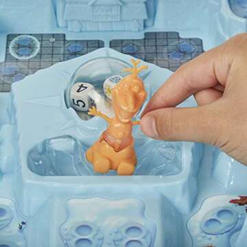 Trouble Game Olaf's Ice Adventure for Disney Fans