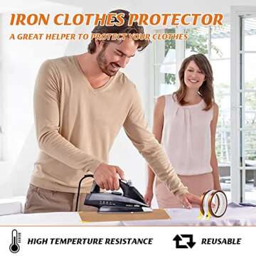 HTVRONT Teflon Sheets & Heat Tape for Crafting