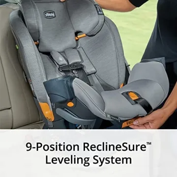 Chicco OneFit ClearTex All-in-One Car Seat, Slim Design