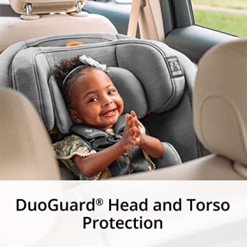 Chicco OneFit ClearTex All-in-One Car Seat, Slim Design