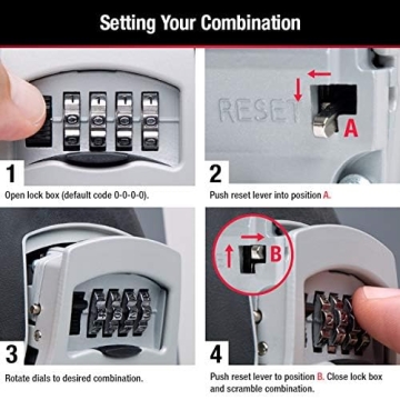 Master Lock Key Lock Box for Secure Key Management