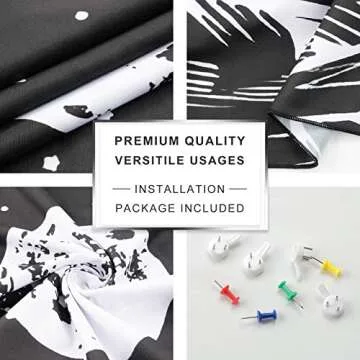 DUVAGE Mountain Tapestry for Bedroom Wall Decor